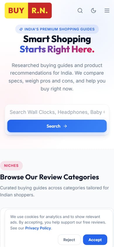 Buyrn.in on a phone